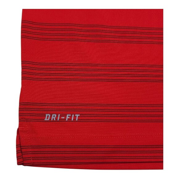 Nike Dri-Fit Red Striped Polo Shirt St Louis Cardinals  XL Mens - Picture 6 of 11